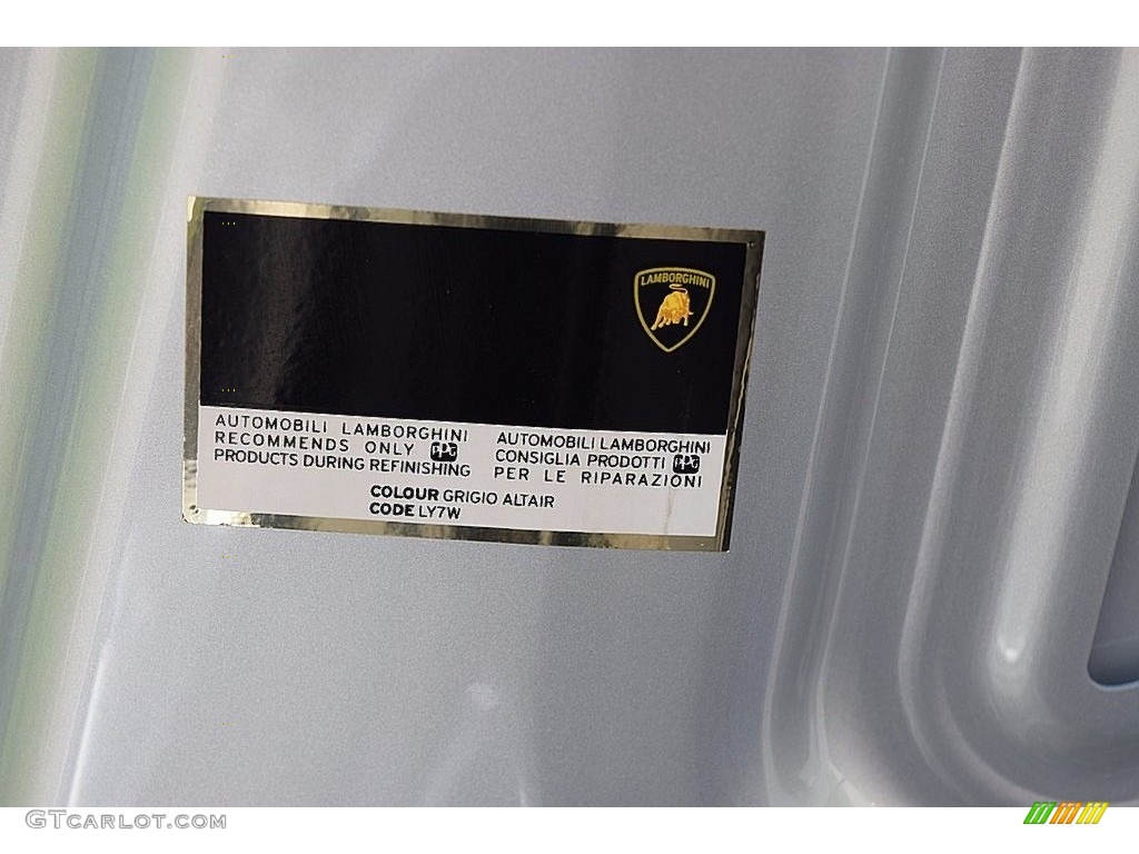 2004 Lamborghini Gallardo Coupe Color Code Photos