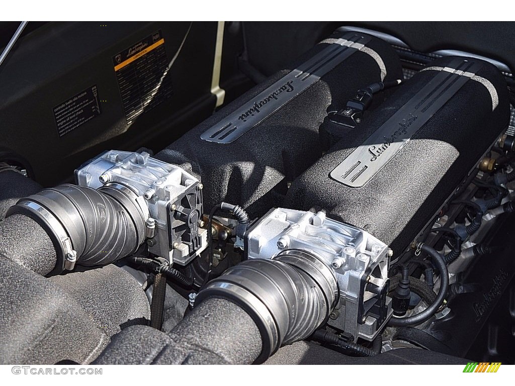 2004 Lamborghini Gallardo Coupe 5.0 Liter DOHC 40-Valve VVT V10 Engine Photo #124259226
