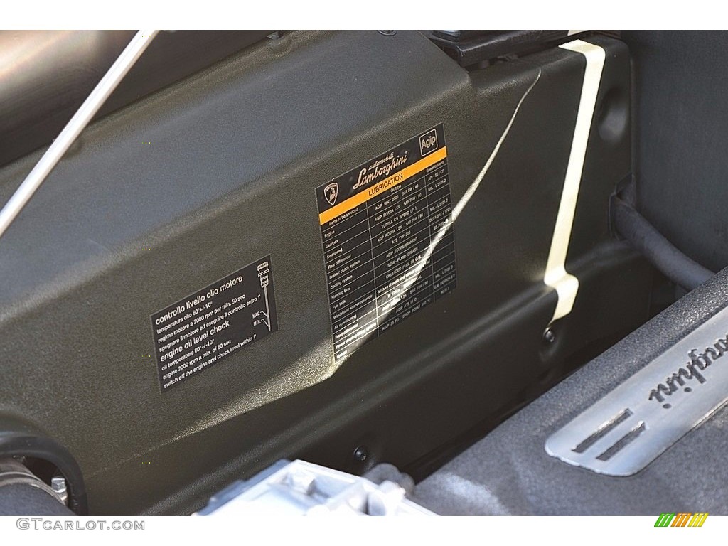 2004 Lamborghini Gallardo Coupe Info Tag Photo #124259292
