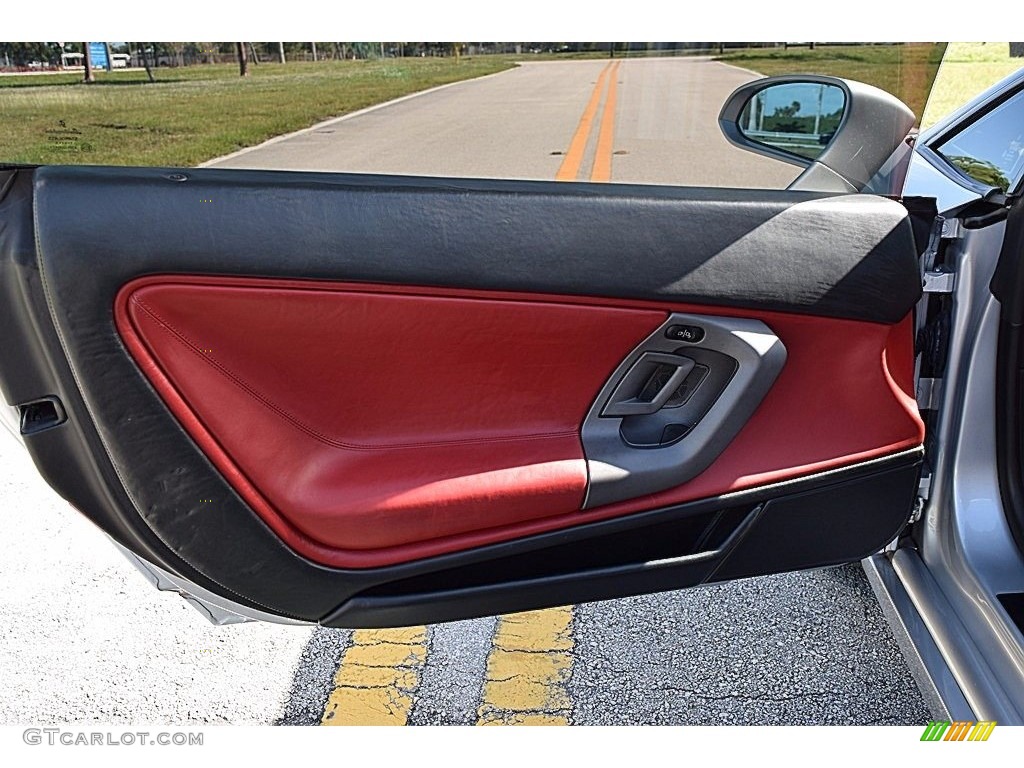 2004 Lamborghini Gallardo Coupe Rosso Centaurus Door Panel Photo #124259424