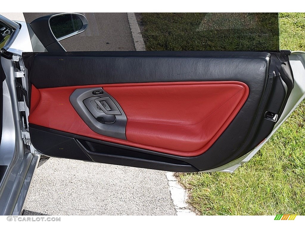 2004 Lamborghini Gallardo Coupe Rosso Centaurus Door Panel Photo #124259571