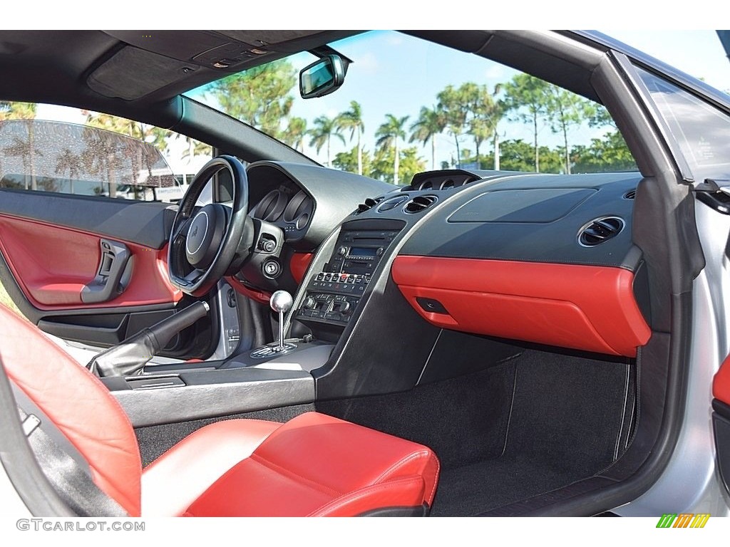 2004 Lamborghini Gallardo Coupe Rosso Centaurus Dashboard Photo #124259589