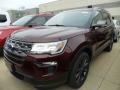 2018 Burgundy Velvet Ford Explorer XLT 4WD  photo #1