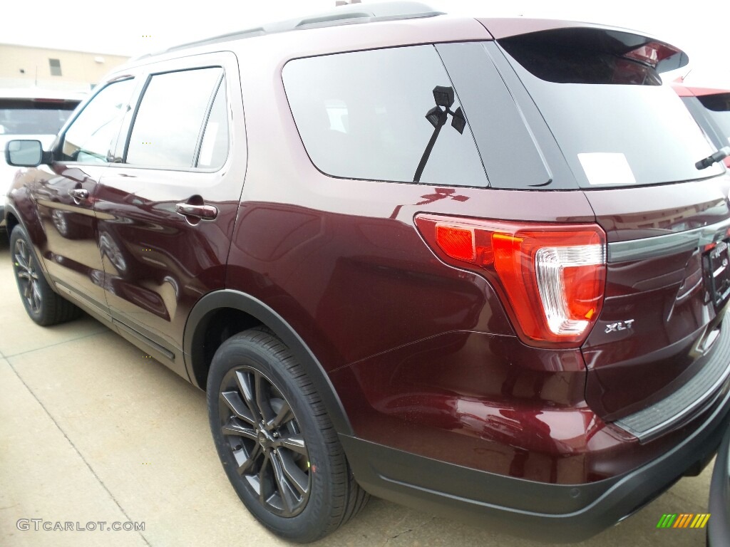 2018 Explorer XLT 4WD - Burgundy Velvet / Ebony Black photo #2
