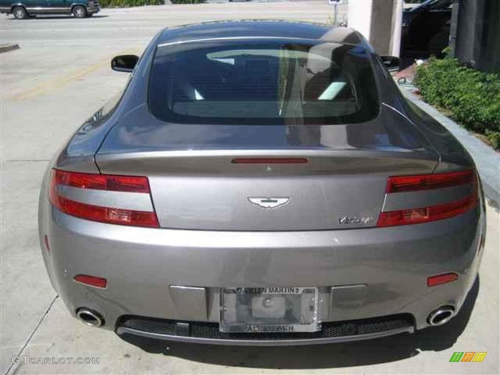 2009 V8 Vantage Coupe - Tungsten Silver / Obsidian Black photo #5