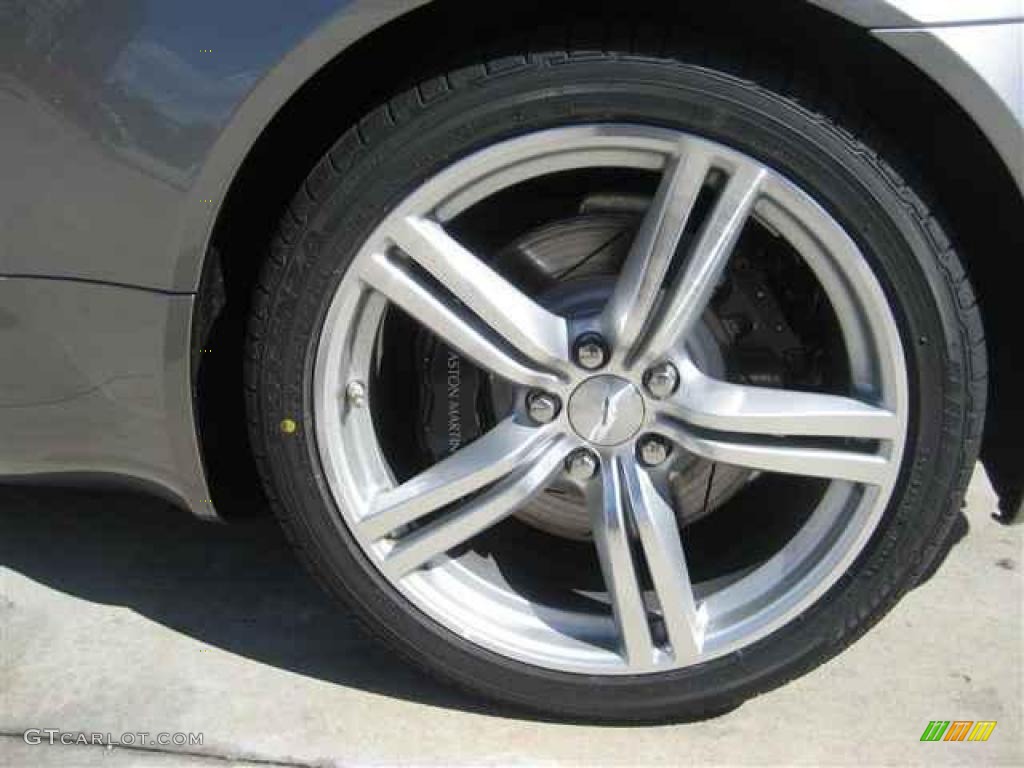 2009 V8 Vantage Coupe - Tungsten Silver / Obsidian Black photo #6
