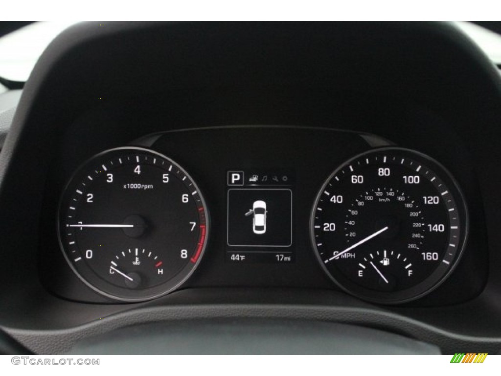 2018 Elantra SEL - Lakeside Blue / Gray photo #18