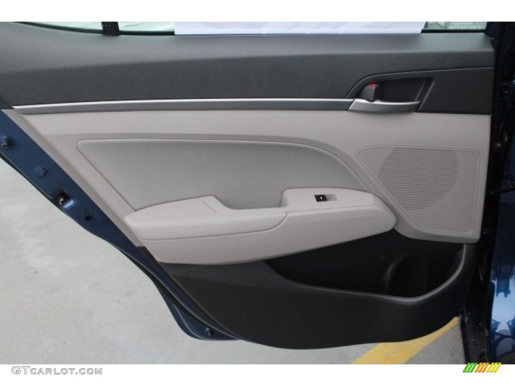 2018 Elantra SEL - Lakeside Blue / Gray photo #20