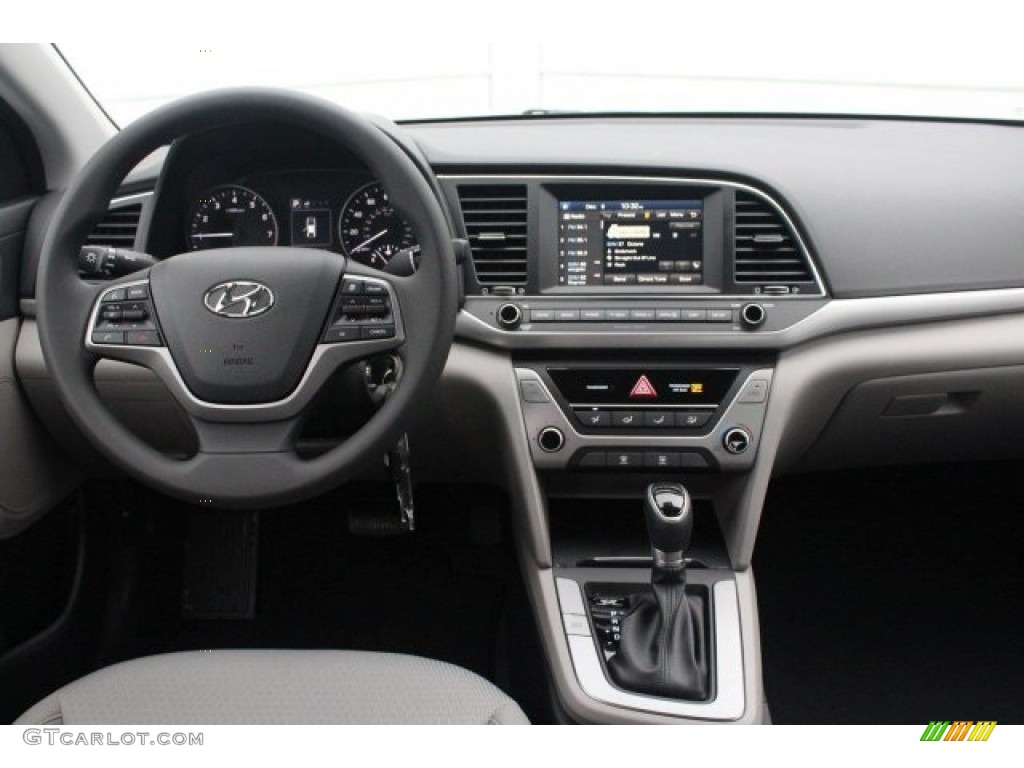 2018 Elantra SEL - Lakeside Blue / Gray photo #22