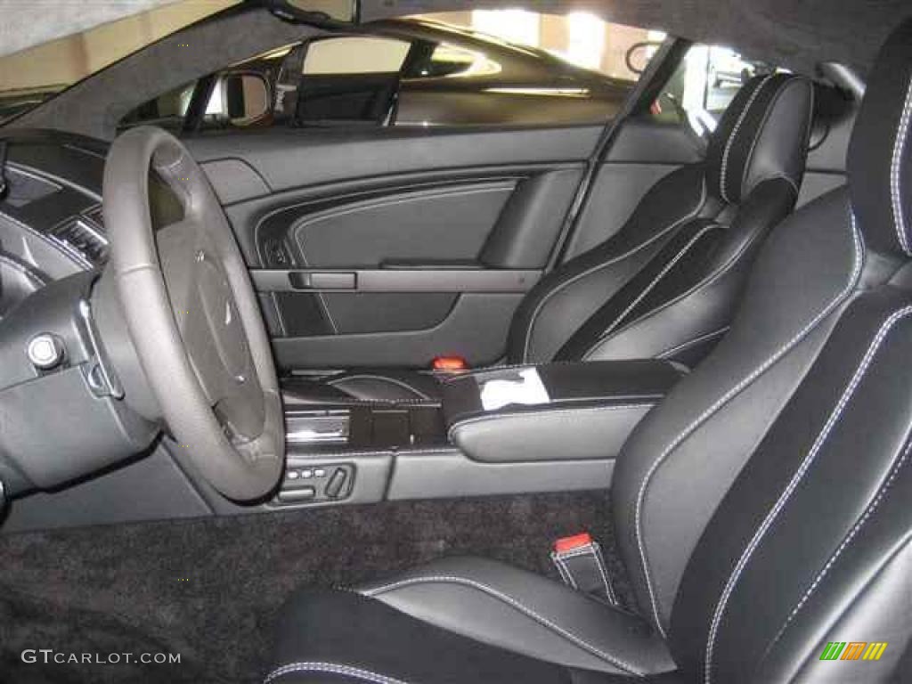 2009 V8 Vantage Coupe - Tungsten Silver / Obsidian Black photo #10