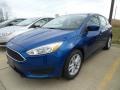 Lightning Blue 2018 Ford Focus Gallery