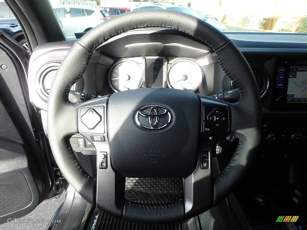 2018 Toyota Tacoma TRD Off Road Access Cab 4x4 Graphite w/Gun Metal Steering Wheel Photo #124261914