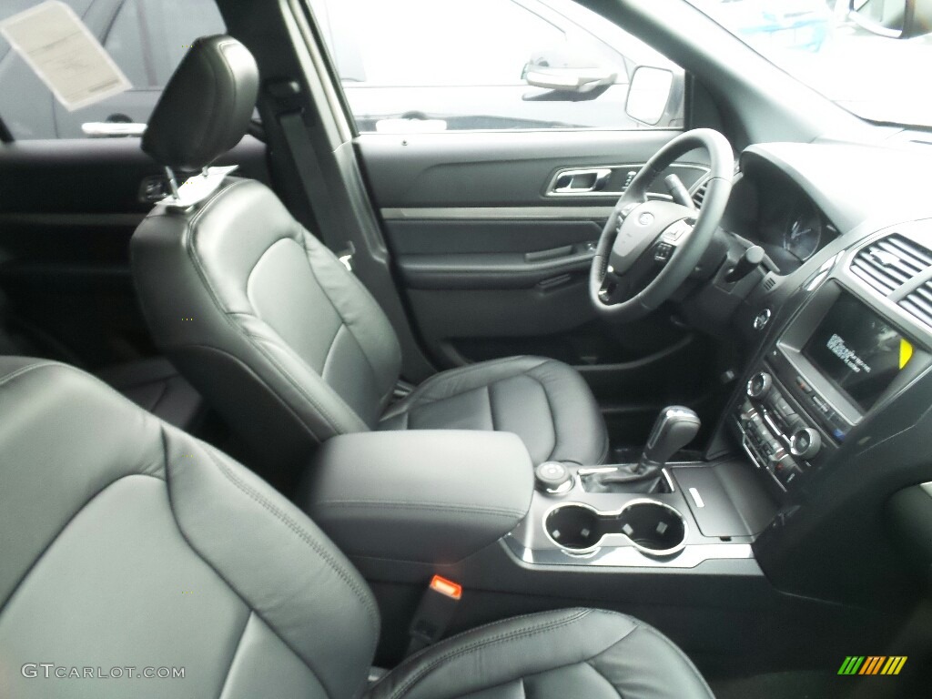 2018 Explorer XLT 4WD - White Platinum / Ebony Black photo #4