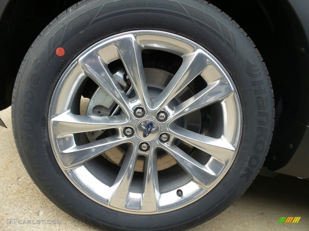 2018 Explorer XLT 4WD - White Platinum / Ebony Black photo #6