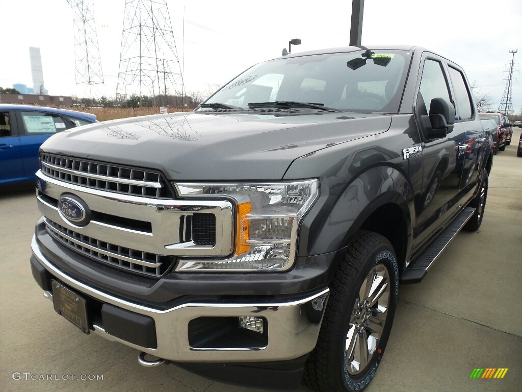 2018 F150 XLT SuperCrew 4x4 - Magnetic / Earth Gray photo #1