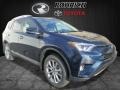 2018 Electric Storm Blue Toyota RAV4 Limited AWD Hybrid  photo #1