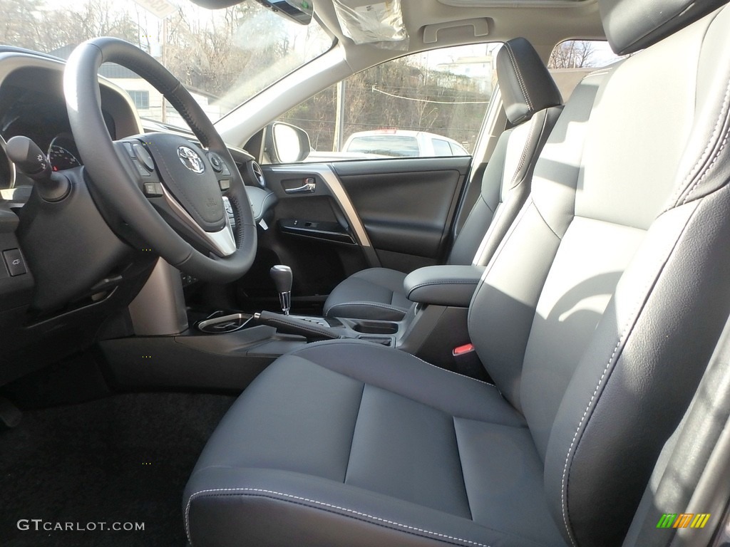 2018 RAV4 Limited AWD Hybrid - Electric Storm Blue / Black photo #6