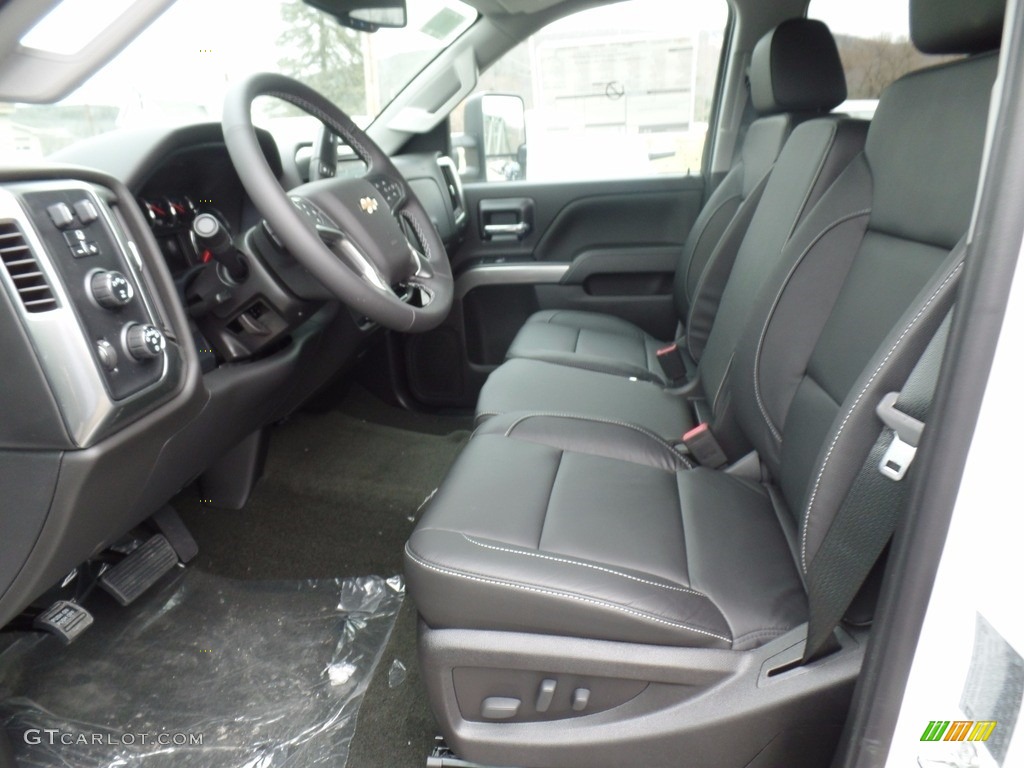 2018 Chevrolet Silverado 3500HD LT Crew Cab Dual Rear Wheel 4x4 Interior Color Photos