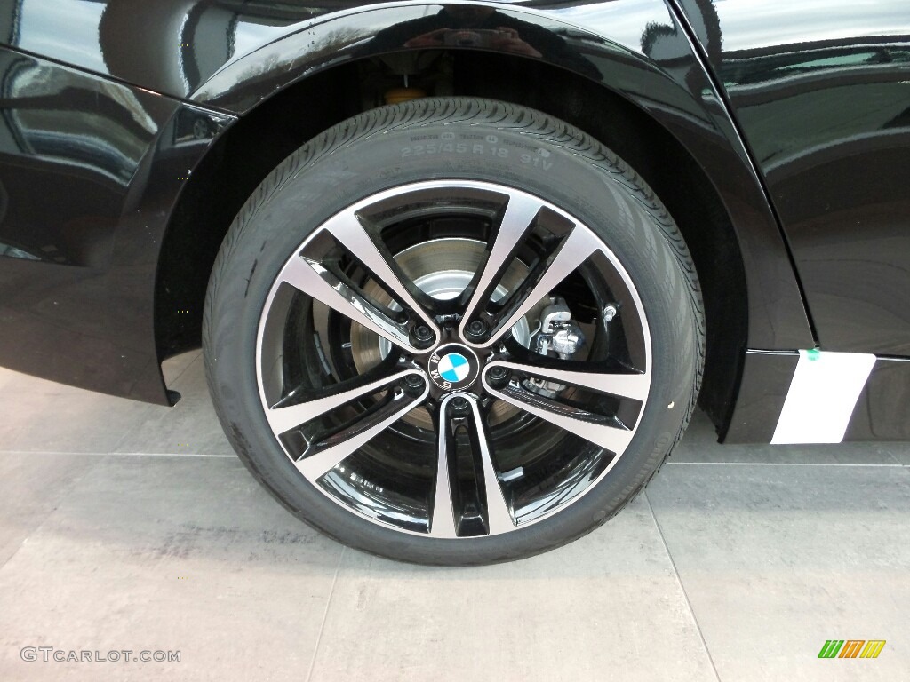 2018 3 Series 330i xDrive Sedan - Jet Black / Black photo #4