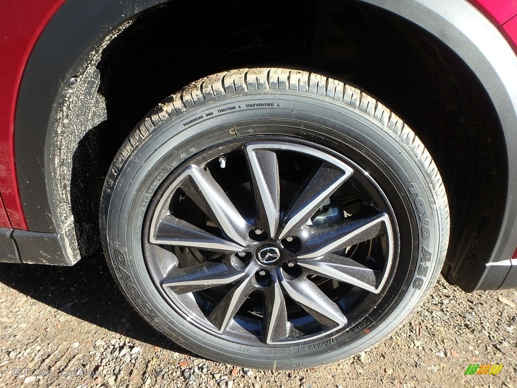 2017 CX-5 Grand Touring AWD - Soul Red Metallic / Black photo #5