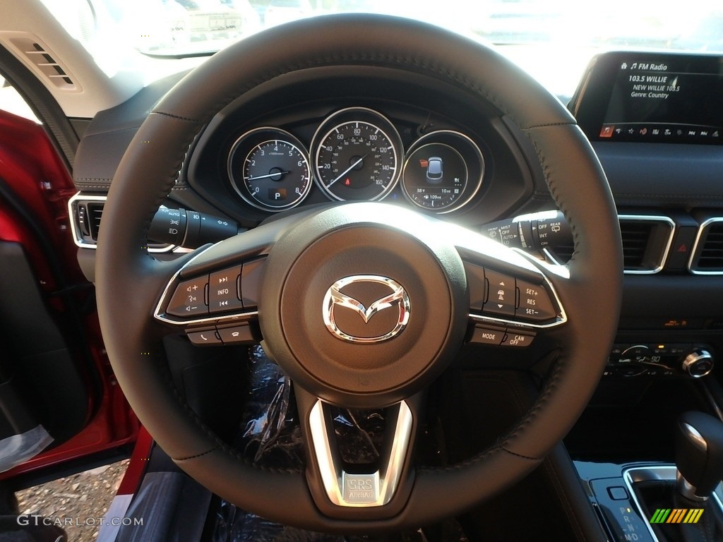 2017 CX-5 Grand Touring AWD - Soul Red Metallic / Black photo #12