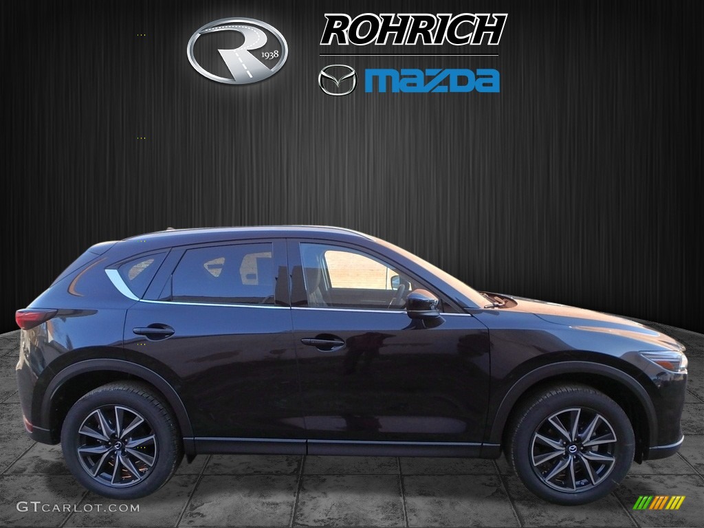 2017 CX-5 Grand Touring AWD - Jet Black Mica / Black photo #2