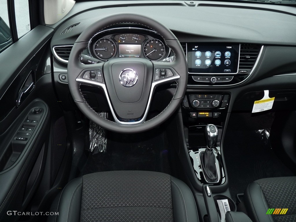 2018 Buick Encore Sport Touring AWD Ebony Dashboard Photo #124264539