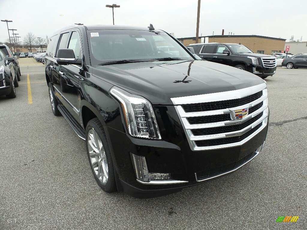 Black Raven 2018 Cadillac Escalade ESV Luxury 4WD Exterior Photo #124264635
