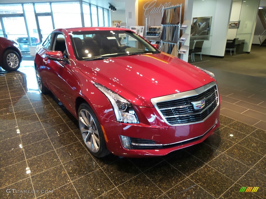 Red Obsession Tintcoat 2018 Cadillac ATS Luxury AWD Exterior Photo #124264923