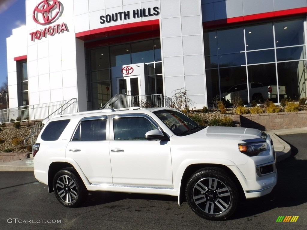 2017 4Runner Limited 4x4 - Blizzard Pearl White / Sand Beige photo #2