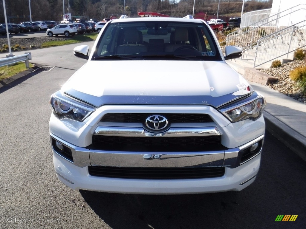 2017 4Runner Limited 4x4 - Blizzard Pearl White / Sand Beige photo #6
