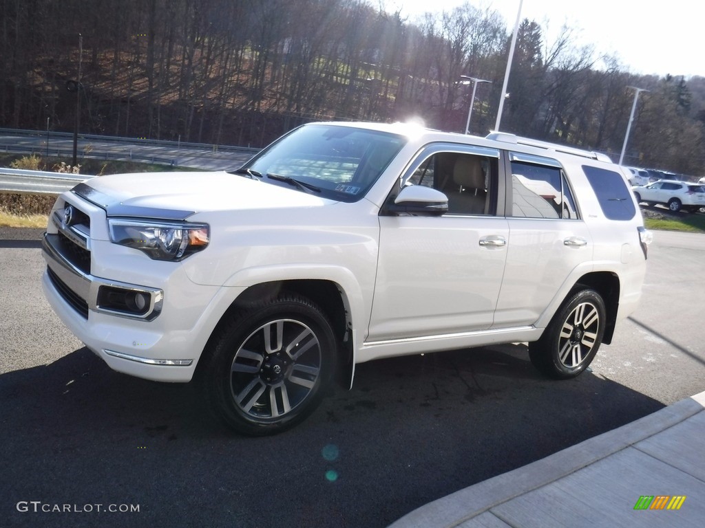2017 4Runner Limited 4x4 - Blizzard Pearl White / Sand Beige photo #7