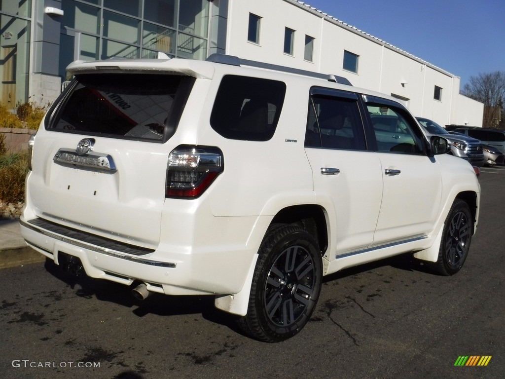 2017 4Runner Limited 4x4 - Blizzard Pearl White / Sand Beige photo #10