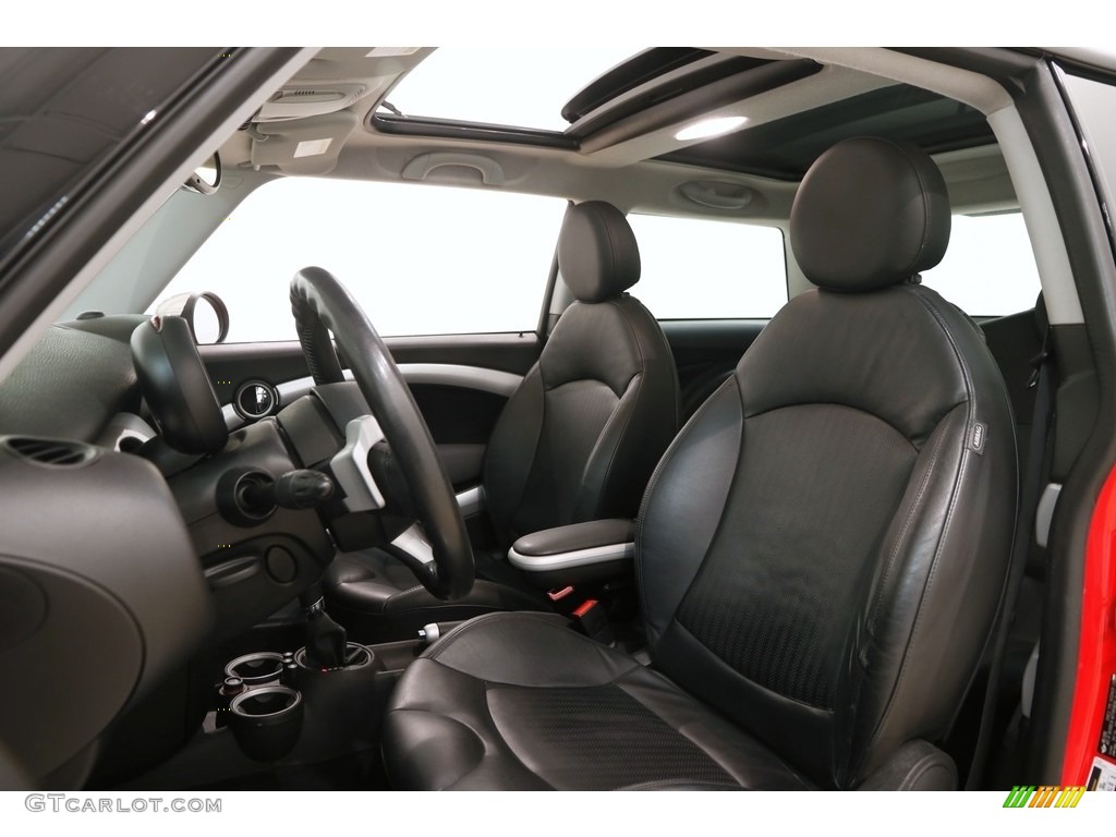 2009 Cooper Hardtop - Chili Red / Punch Carbon Black Leather photo #5