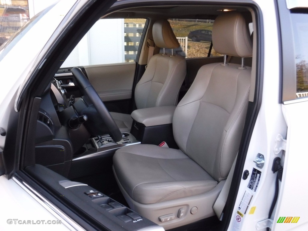 2017 4Runner Limited 4x4 - Blizzard Pearl White / Sand Beige photo #17