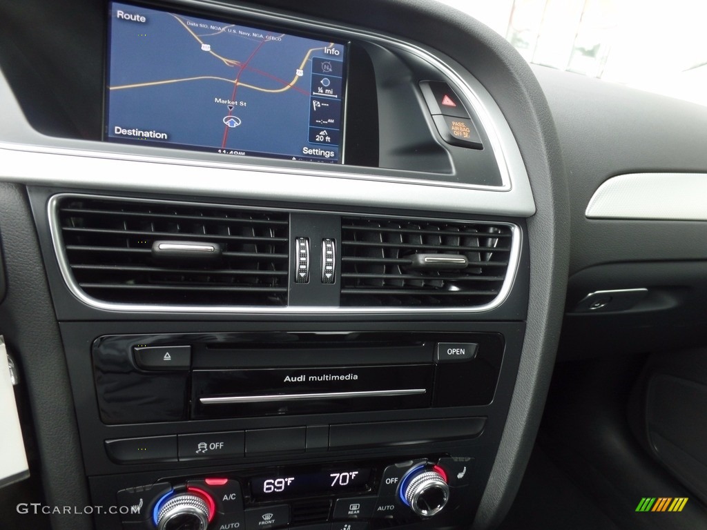 2016 A4 2.0T Premium - Glacier White Metallic / Black photo #17