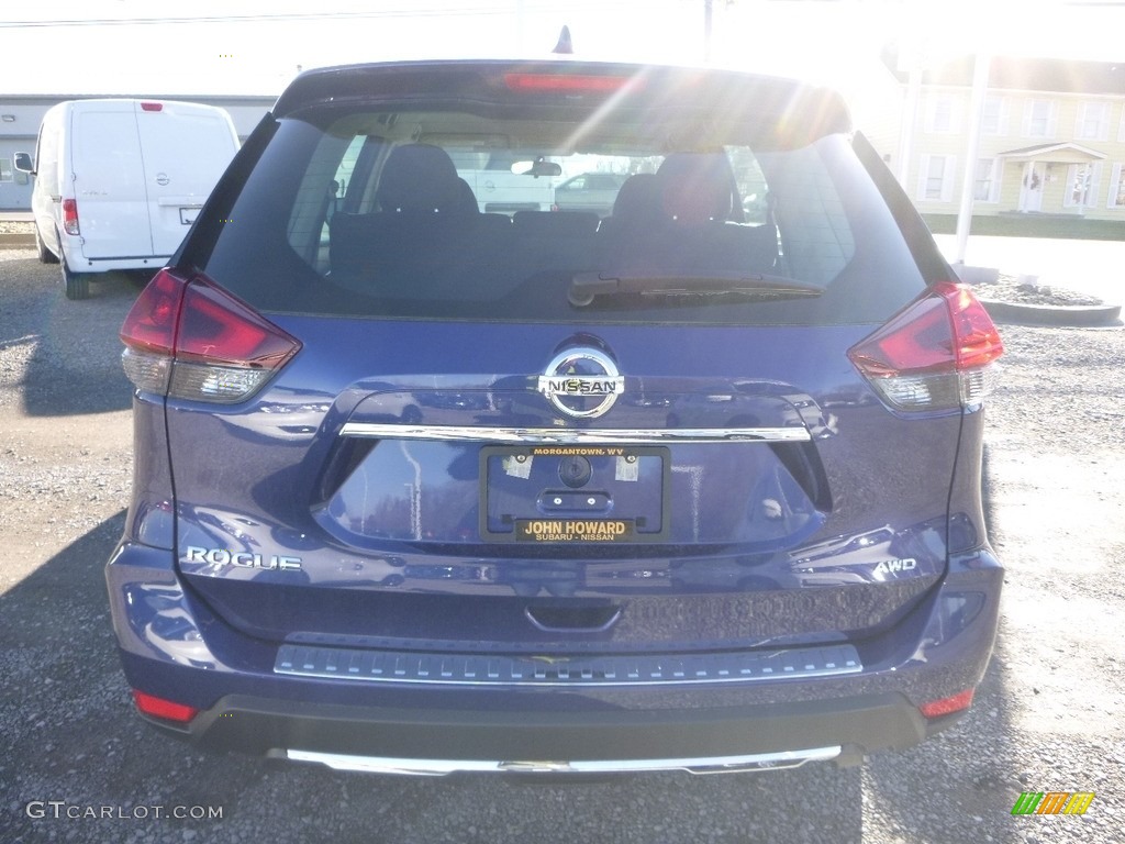 2018 Rogue S AWD - Caspian Blue / Charcoal photo #5