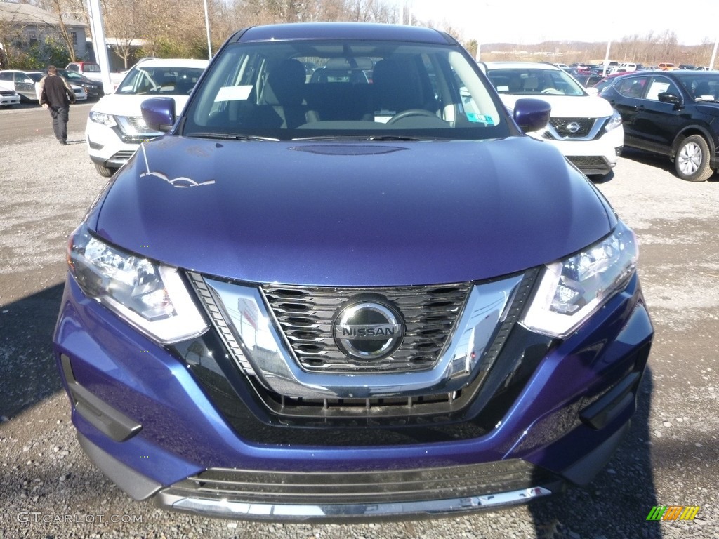 2018 Rogue S AWD - Caspian Blue / Charcoal photo #9