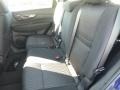 2018 Nissan Rogue Charcoal Interior Rear Seat Photo