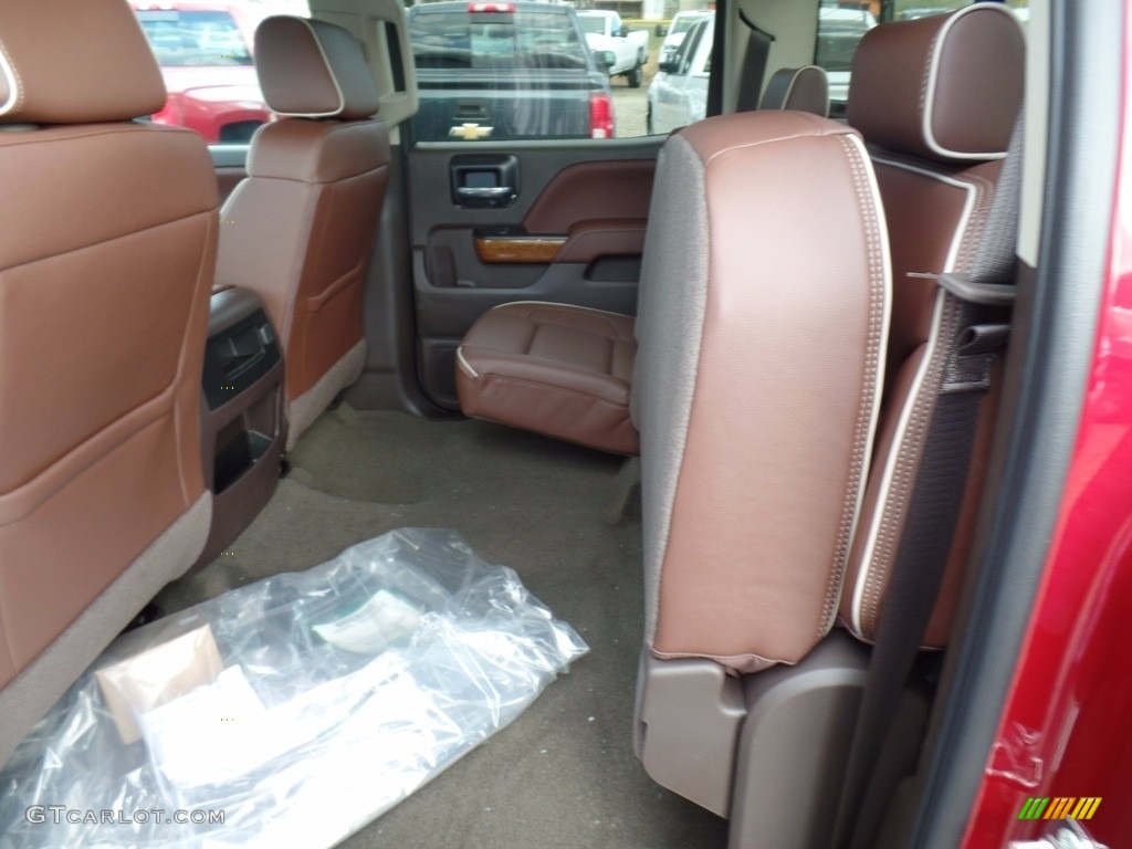 2018 Chevrolet Silverado 1500 High Country Crew Cab 4x4 Rear Seat Photo #124269021