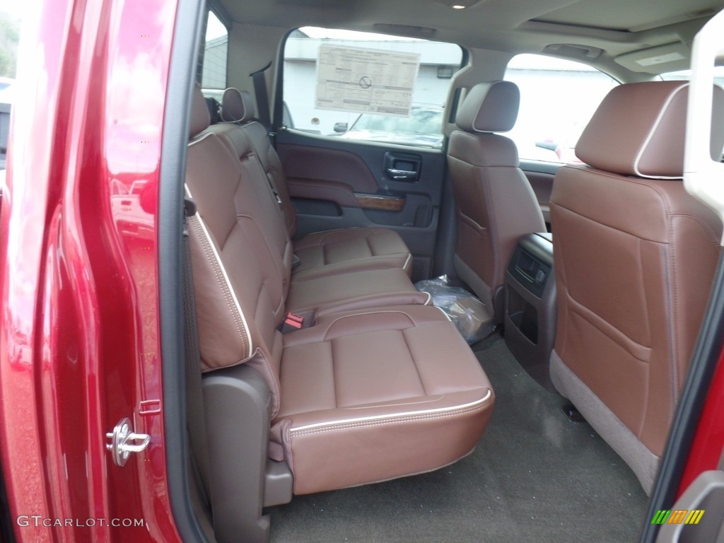 2018 Chevrolet Silverado 1500 High Country Crew Cab 4x4 Rear Seat Photo #124269069