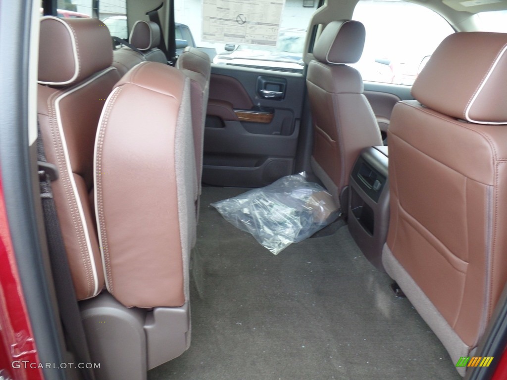 2018 Chevrolet Silverado 1500 High Country Crew Cab 4x4 Rear Seat Photo #124269129