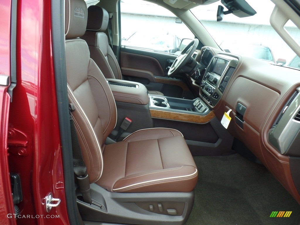 2018 Chevrolet Silverado 1500 High Country Crew Cab 4x4 Interior Color Photos