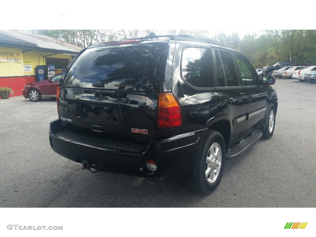 2004 Envoy SLT 4x4 - Onyx Black / Dark Pewter photo #3