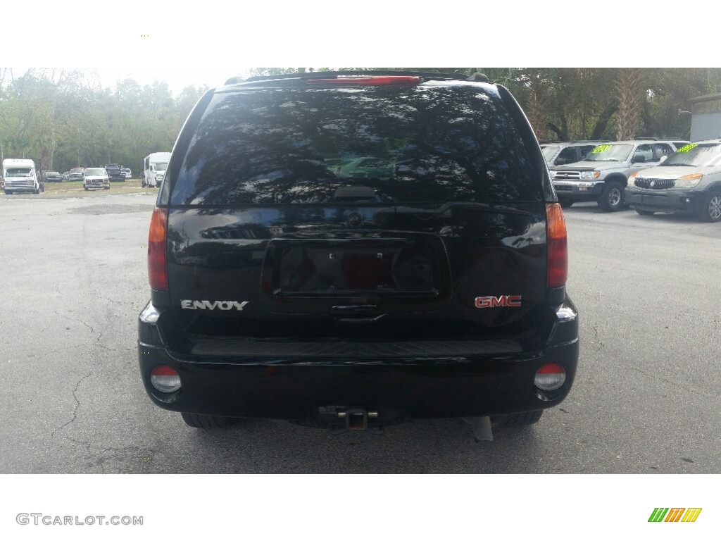 2004 Envoy SLT 4x4 - Onyx Black / Dark Pewter photo #4