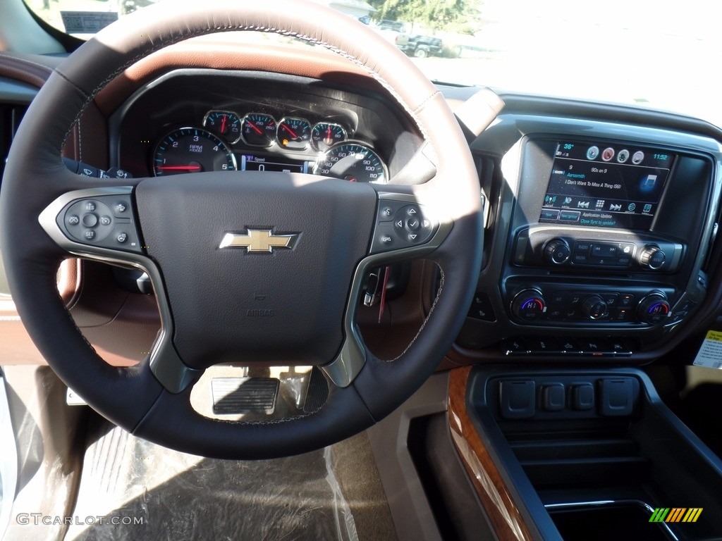 2018 Silverado 1500 High Country Crew Cab 4x4 - Iridescent Pearl Tricoat / High Country Saddle photo #22