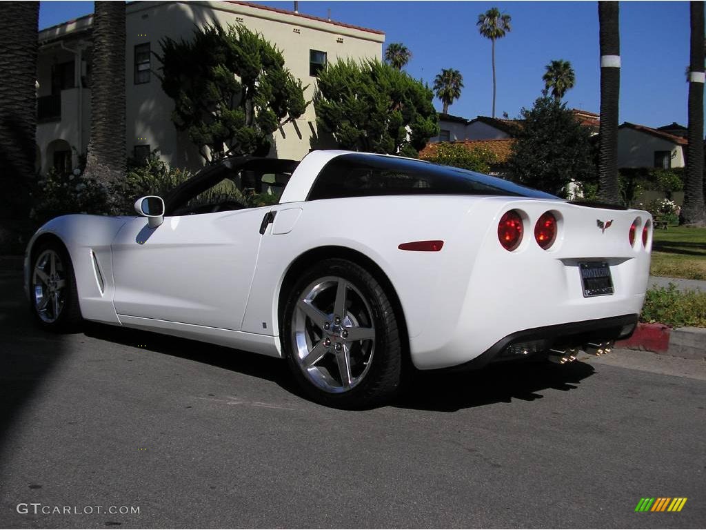 2007 Corvette Coupe - Arctic White / Titanium photo #11