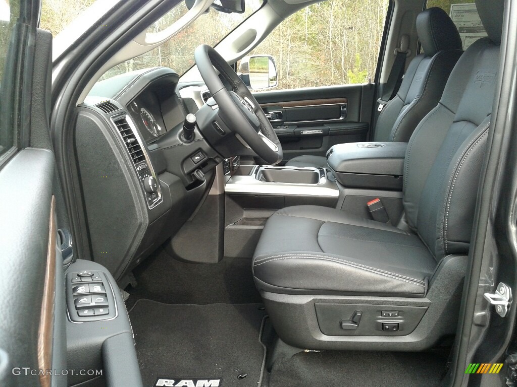 2017 1500 Laramie Crew Cab 4x4 - Granite Crystal Metallic / Black photo #9