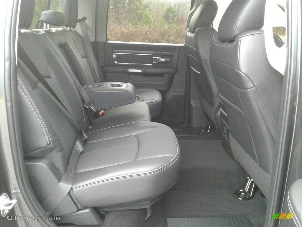 2017 1500 Laramie Crew Cab 4x4 - Granite Crystal Metallic / Black photo #14