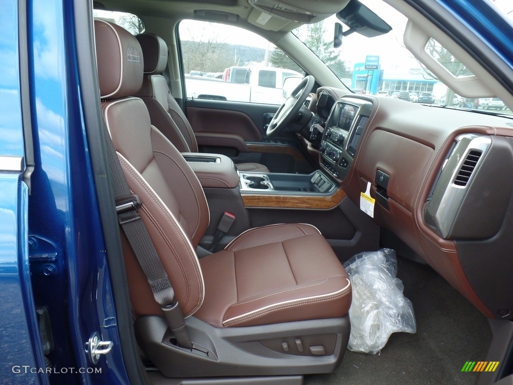 2018 Silverado 1500 High Country Crew Cab 4x4 - Deep Ocean Blue Metallic / High Country Saddle photo #57